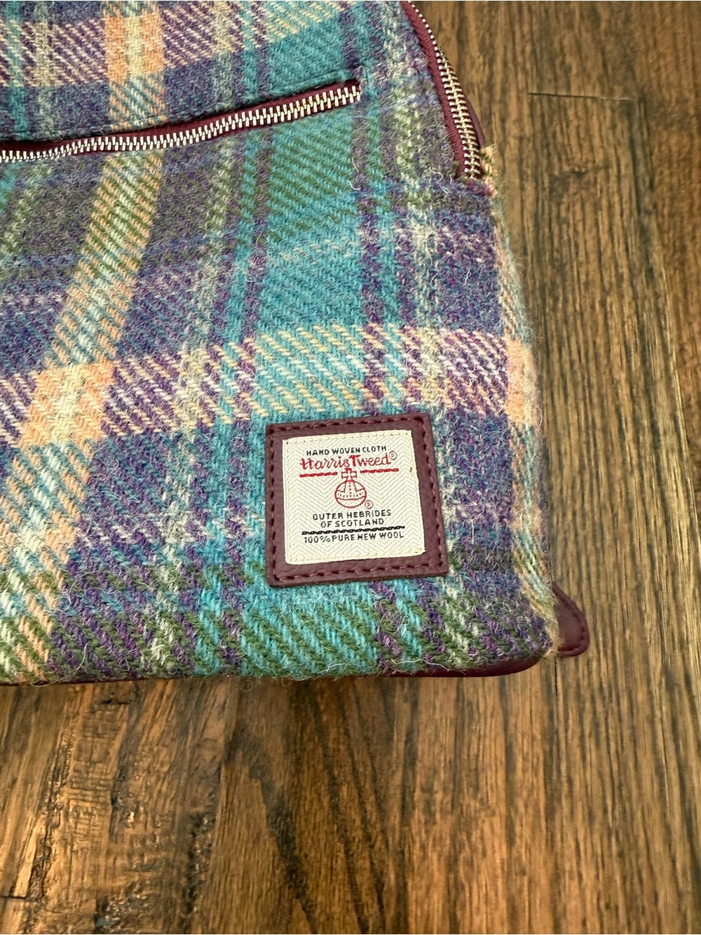 Harris Tweed Mini Backpack - Picture 7 of 8